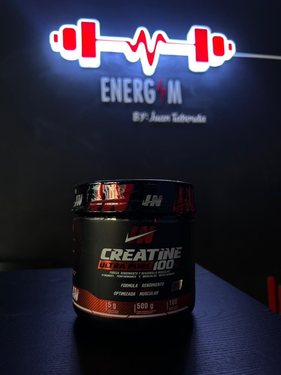 Creatina Ultra Pure 100% disponible en la tienda de Energim